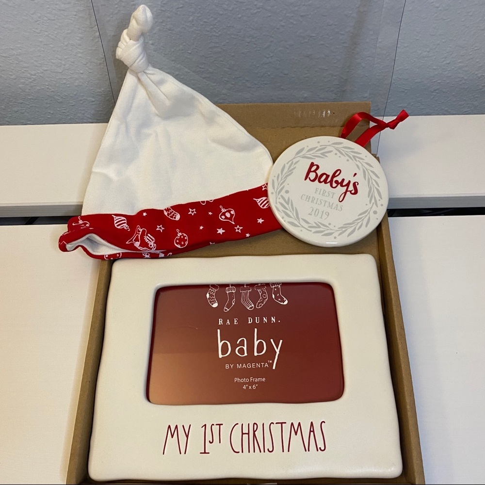 Rae Dunn Baby’s First Christmas Set